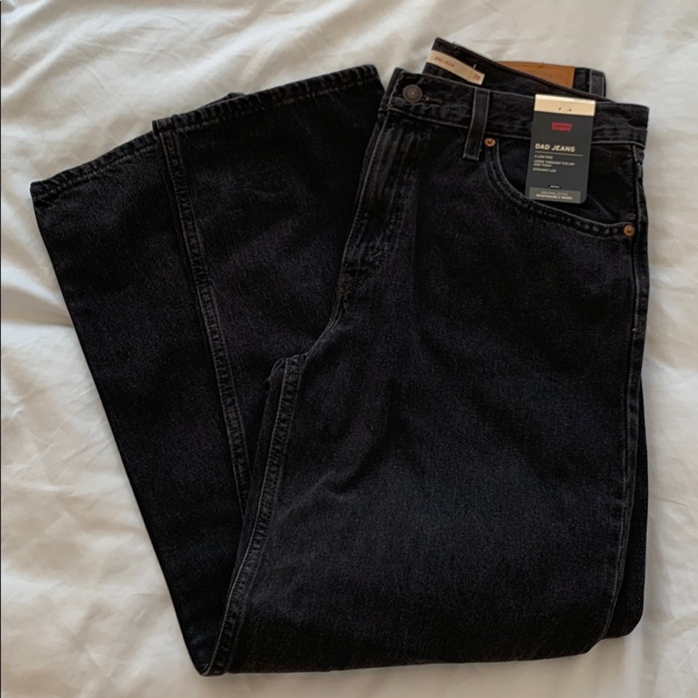 Levis Dad Women’s Jeans - Black Size 28